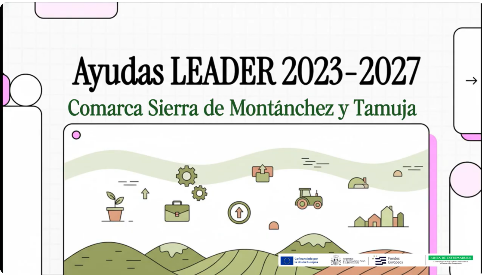 ADISMONTA abre la I Convocatoria de Ayudas LEADER 2023–2027 para ...
